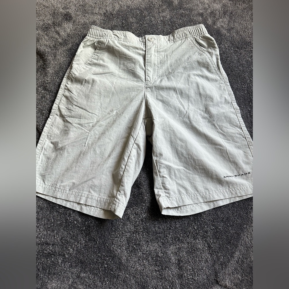 Light Gray Boys Columbia shorts